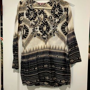 Calypso St Barth caftan shirt or beach cover up